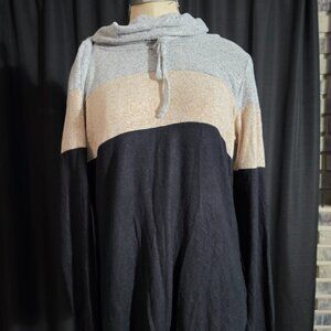 Market & Spruce brushed cowl neck sweater